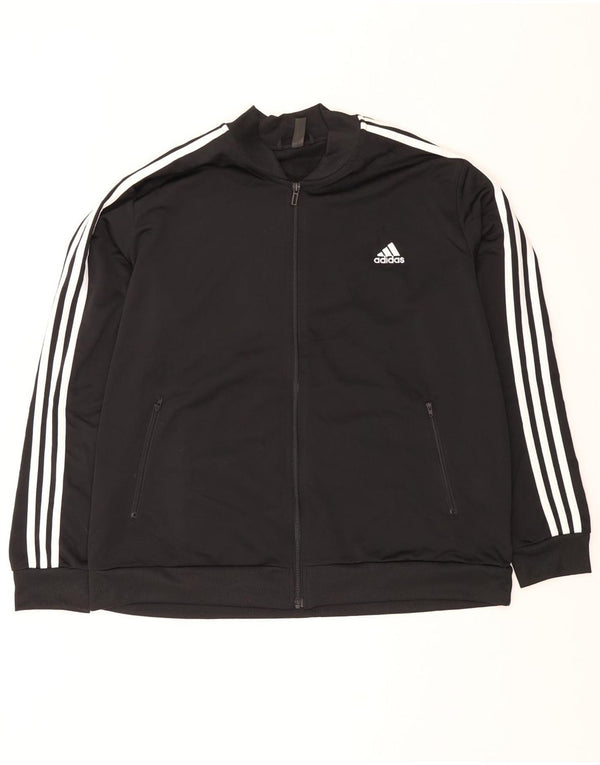 Jachetă de trening pentru femei Adidas UK 24/26 2XL Negru Poliester