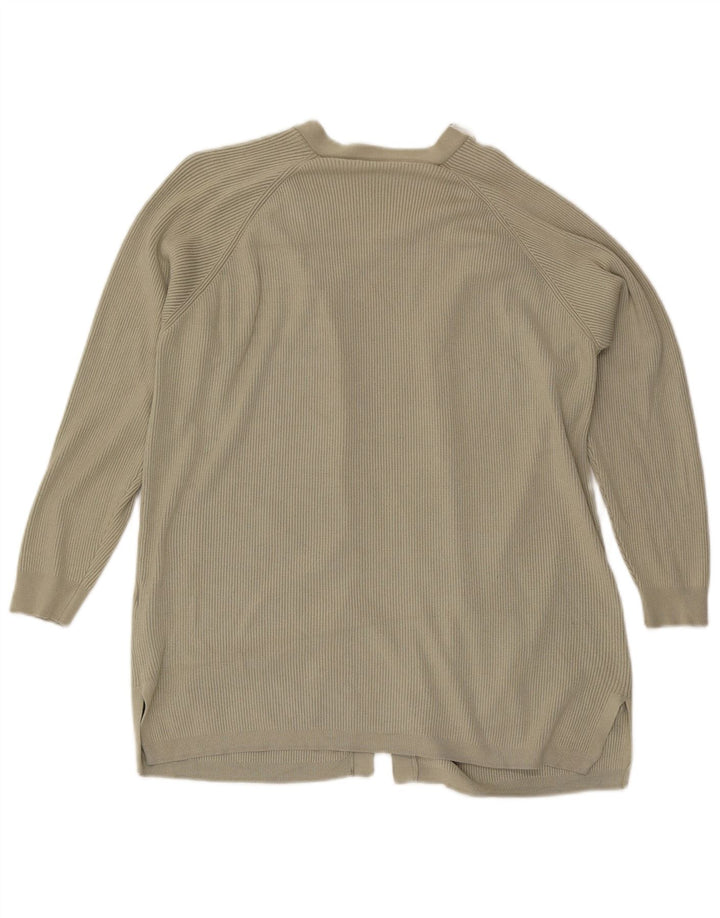 Pulover cardigan deschis pentru femei Marks & Spencer UK 16 mare, gri, viscoză