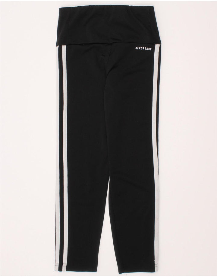 Leggings Aeroready ADIDAS pentru fete 7-8 ani poliester negru