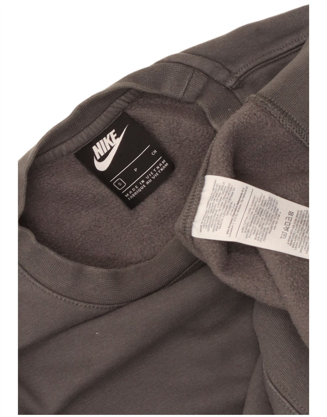 Pulover Nike pentru bărbați, bumbac, gri mic