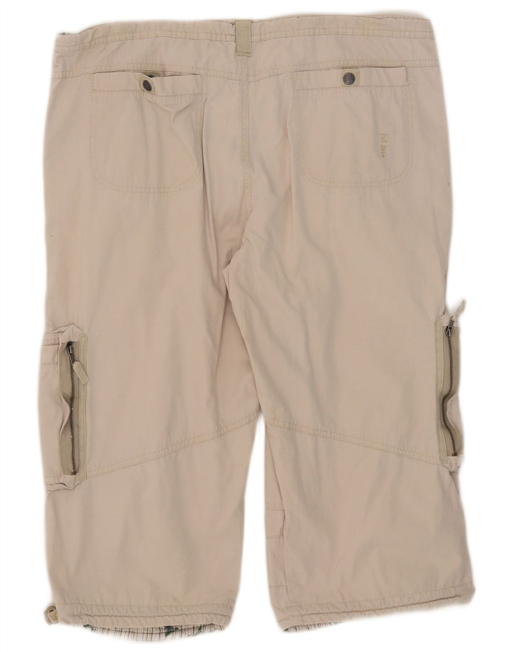 Pantaloni scurți cargo pentru bărbați Fat Face W38 XL, bumbac bej
