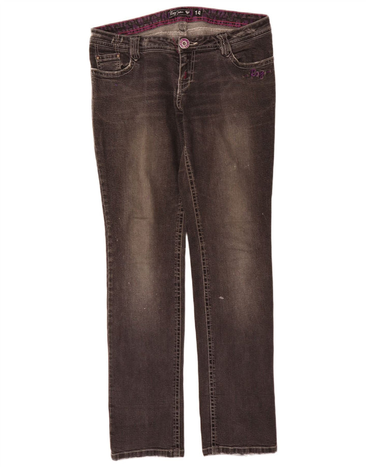 Blugi Roxy Graphic Slim pentru femei W32 L32 bumbac gri