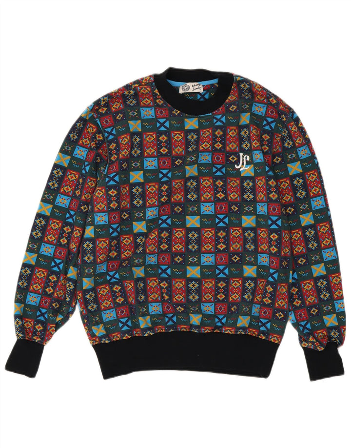 JOHNNY LAMBS Hanorac pentru bărbați Pulover Mediu Multicolor Geometric