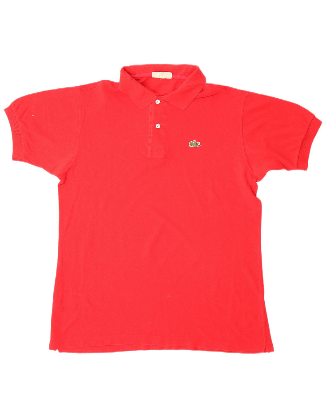 Tricou polo pentru bărbați LACOSTE Mărimea 6 XL Bumbac roșu