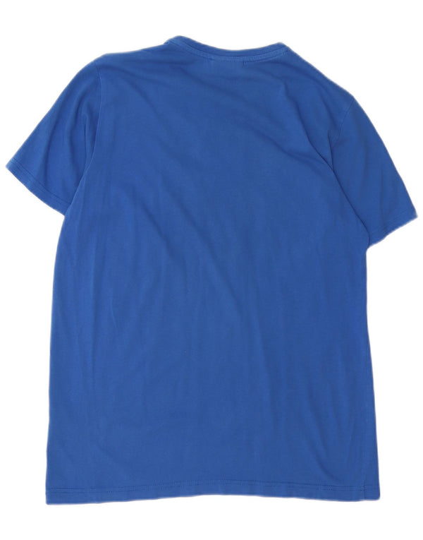 Tricou grafic Nike Calcio pentru bărbați Top mic, albastru, bumbac