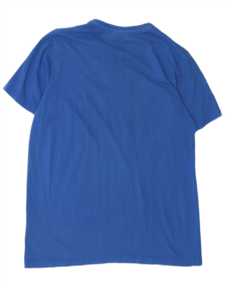 Tricou grafic Nike Calcio pentru bărbați Top mic, albastru, bumbac