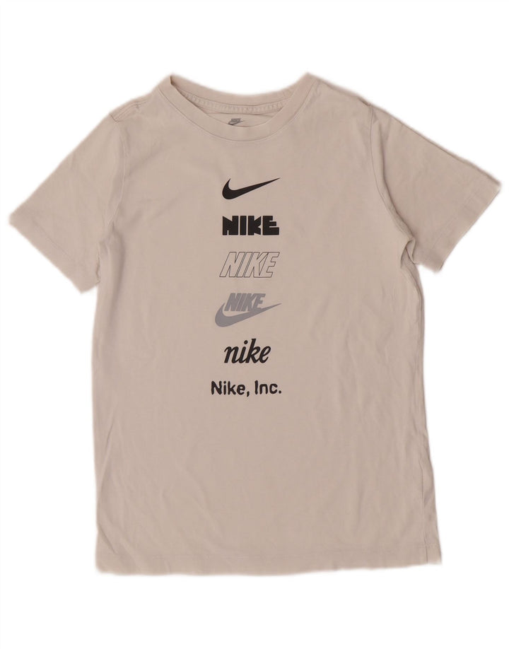 Tricou grafic Nike pentru băieți Top 12-13 ani mare alb