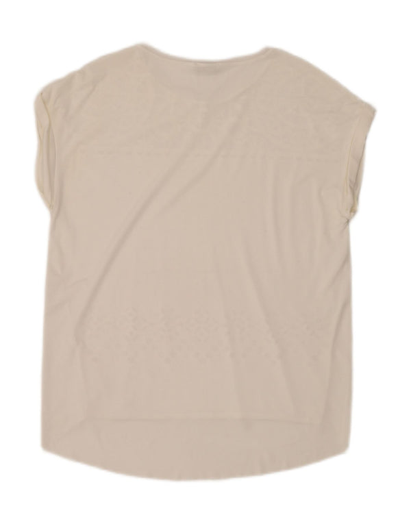 Bluză pentru femei Zara UK 14 Medium White Floral