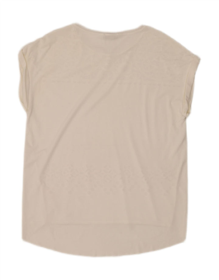 Bluză pentru femei Zara UK 14 Medium White Floral