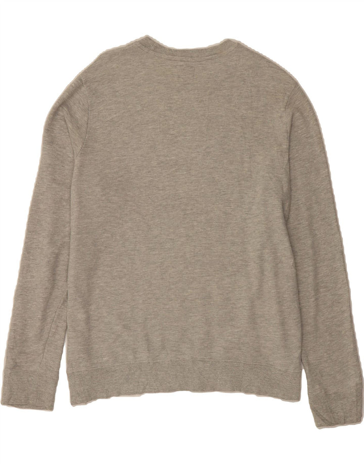 CHAMPION Mens Graphic Sweatshirt Jumper Large Grey Cotton Vintage Champion and Second-Hand Champion from Messina Hembry 