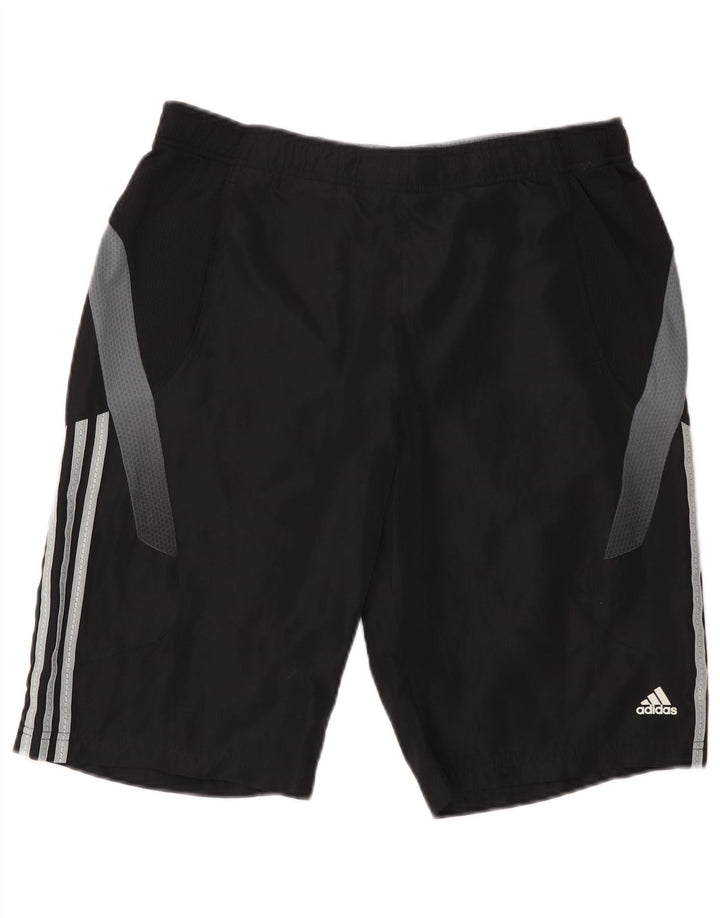 Pantaloni scurți sport pentru bărbați Adidas Climacool, mediu negru, color block