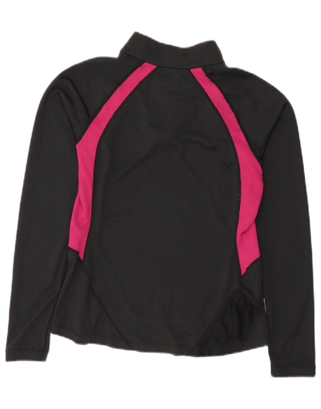 Pulover pentru femei NEW BALANCE Top de trening UK 6 XS Black Colorblock