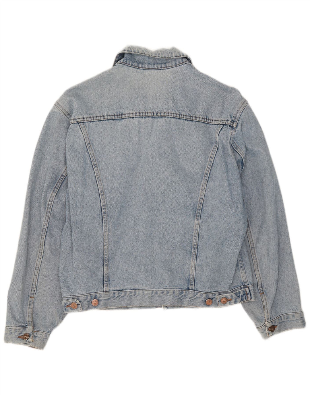 Jachetă de blugi vintage pentru femei UK 16 Large Blue