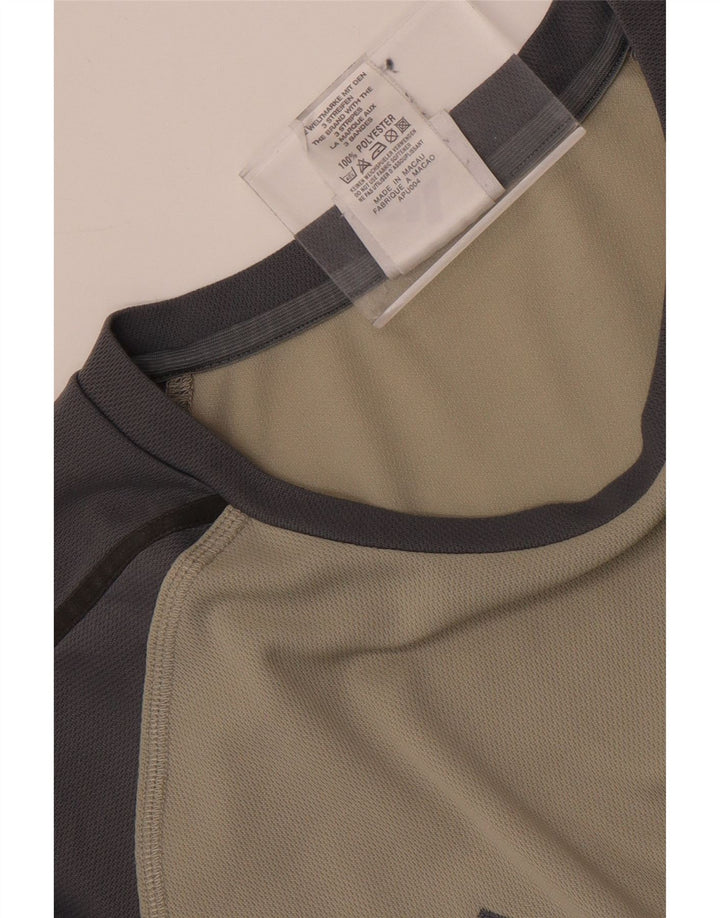 Tricou pentru bărbați Adidas Top mare, gri, poliester color bloc