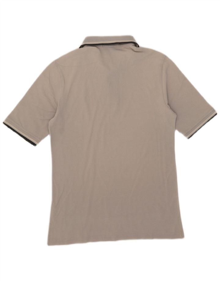 Cămașă polo Fred Perry pentru bărbați, bumbac cu dungi gri mici