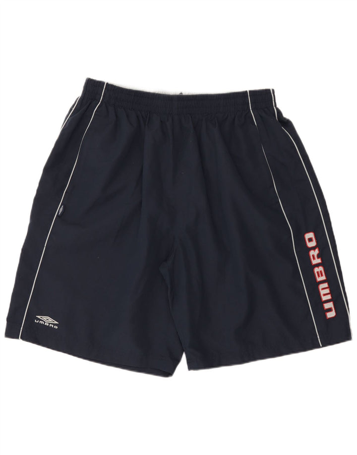 Pantaloni scurți de înot grafic pentru bărbați Umbro 2XL poliester bleumarin