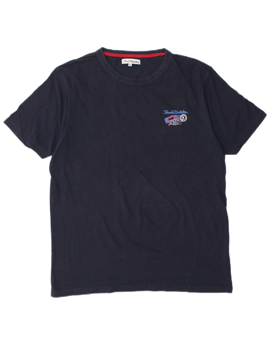 RENATO BALESTRA Tricou Femei Top 2XL Bumbac Bleumarin