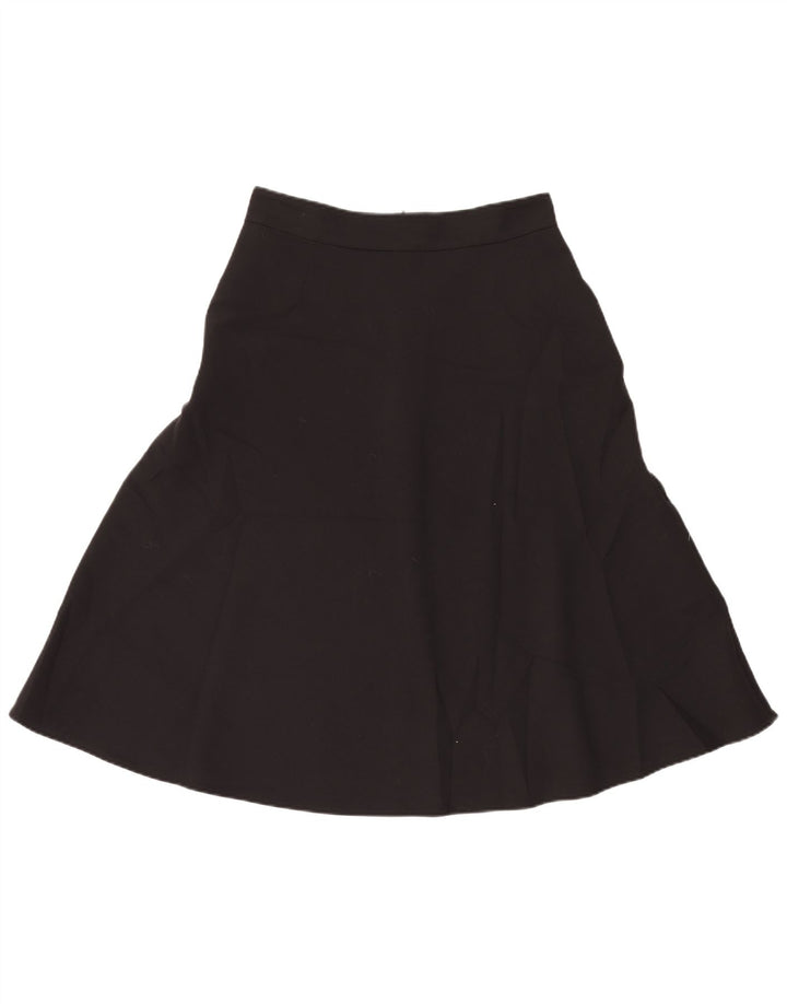 Fustă A-Line pentru femei Marks & Spencer UK 12 Medium W30 Poliester negru