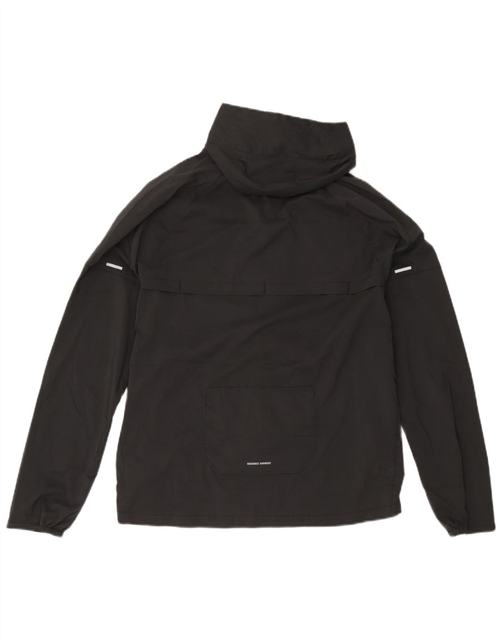 Jachetă de top pentru trening cu glugă Nike pentru bărbați, poliester negru mic