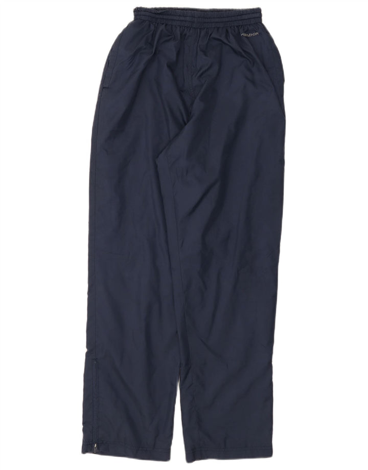 Pantaloni de trening Reebok pentru bărbați, nailon mediu bleumarin