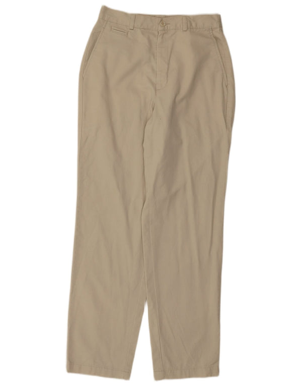 Pantaloni chino Dockers pentru femei kakis cu talie înaltă US 10 Large W28 L30 Bej