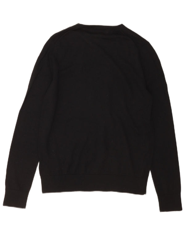 Pulover pentru femei Marks & Spencer cu decolteu triplu UK 12 Medium Negru