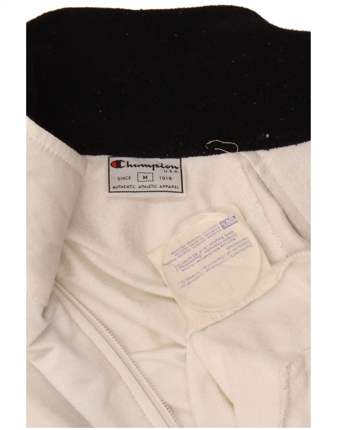 Jachetă de trening pentru femei CHAMPION UK 14 Medium White Colorblock