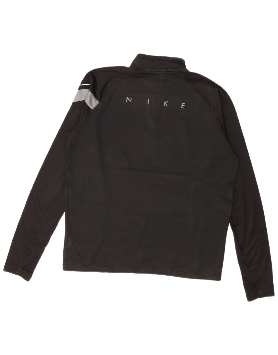 Hanorac pentru bărbați Nike Dri Fit Graphic Pulover mediu negru Colorblock