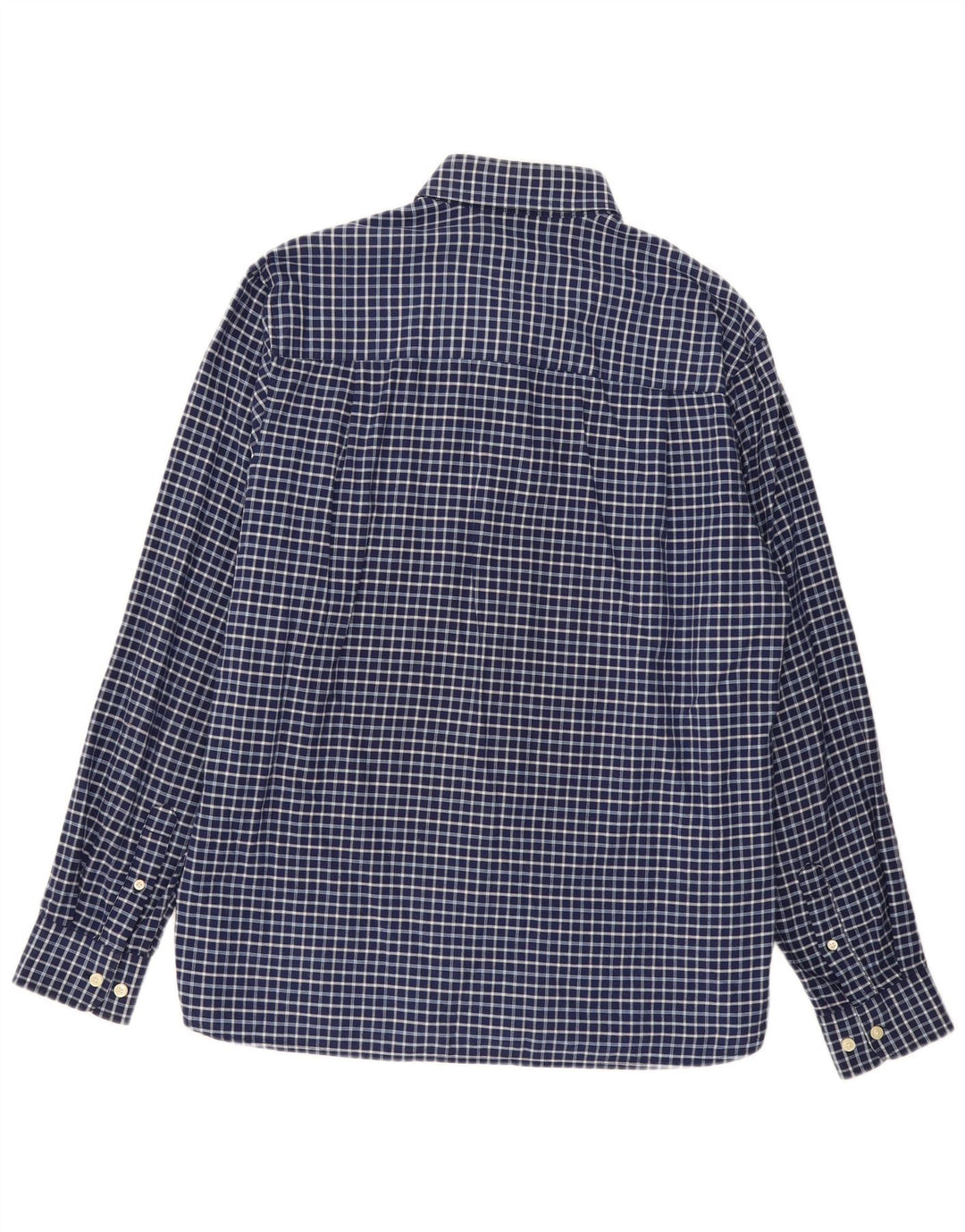 Cămașă pentru bărbați FRED PERRY, mare din bumbac cu carouri bleumarin