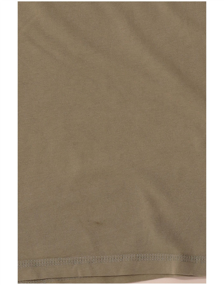 JACK & JONES Tricou pentru bărbați Top mare din bumbac kaki