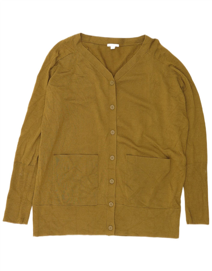 Pulover cardigan supradimensionat pentru femei Cos UK 14 Lână verde medie