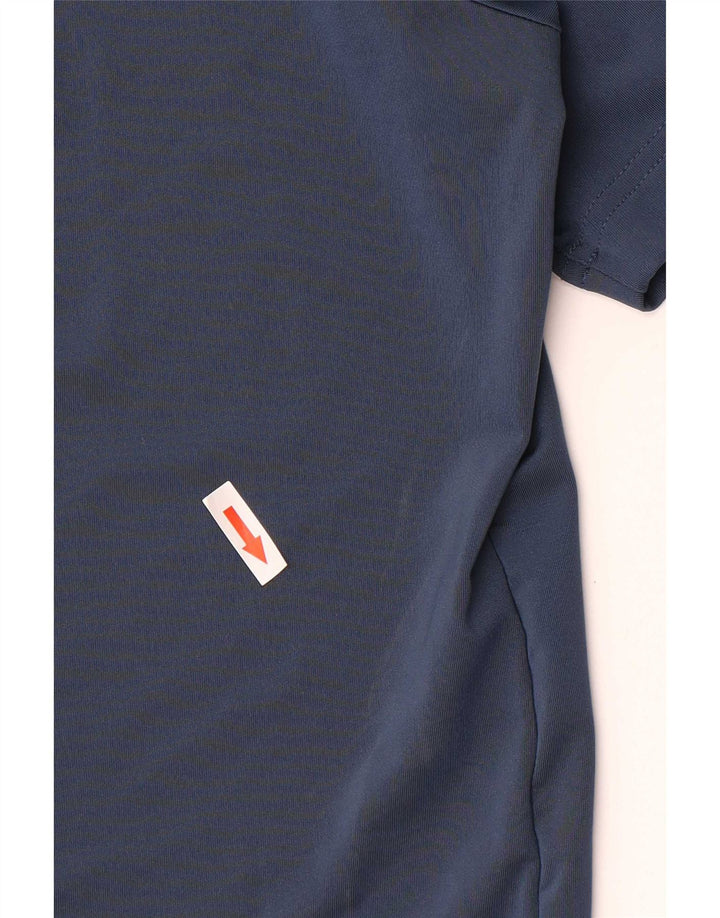 Tricou polo pentru bărbați Adidas XL bleumarin poliester