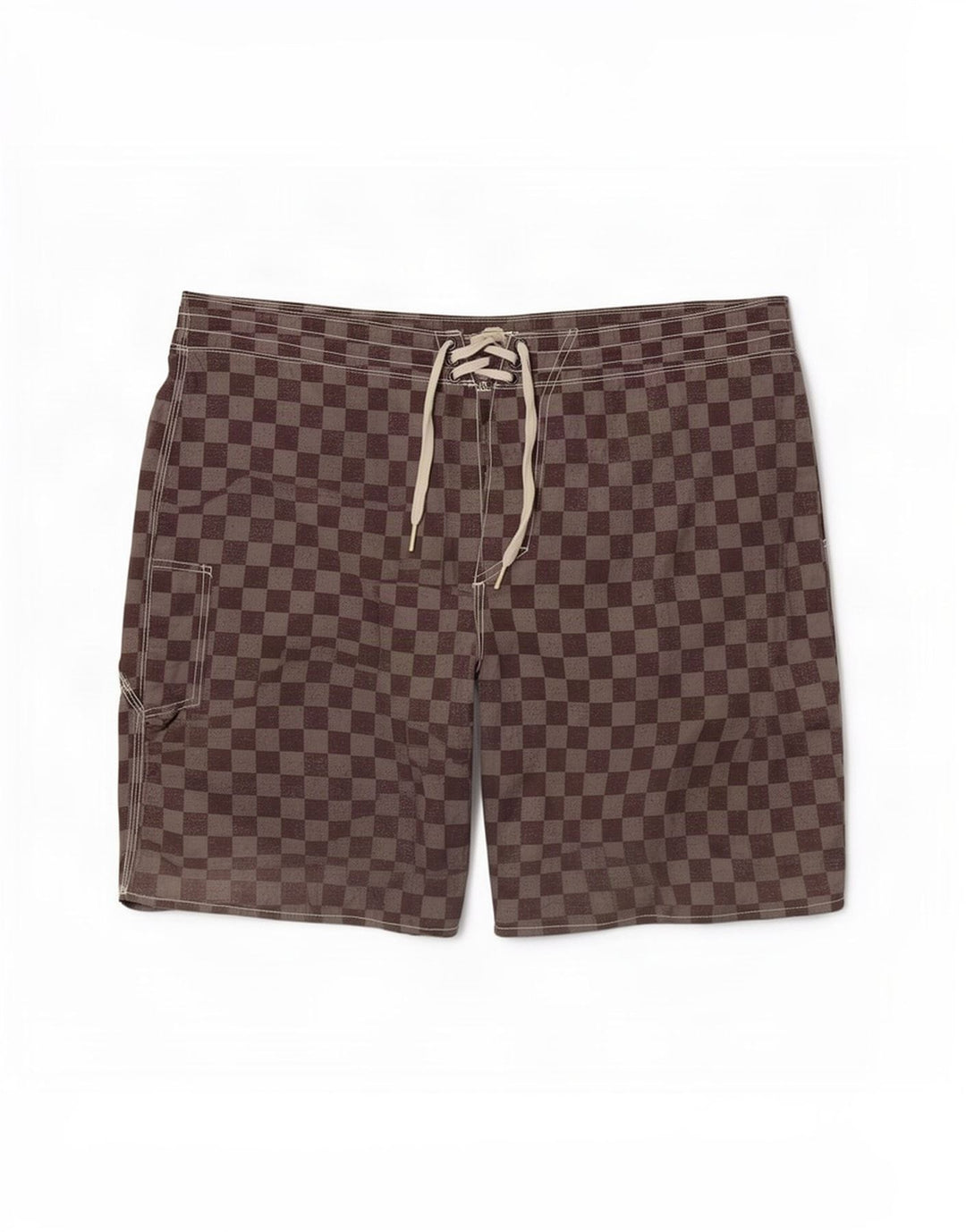 Pantaloni scurți de înot Vans pentru bărbați, mari, gri, geometrici