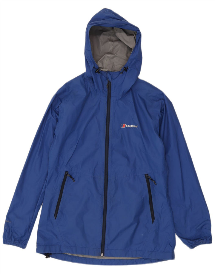 Jachetă de ploaie cu glugă pentru femei Berghaus UK 8 Small Blue Poliamidă