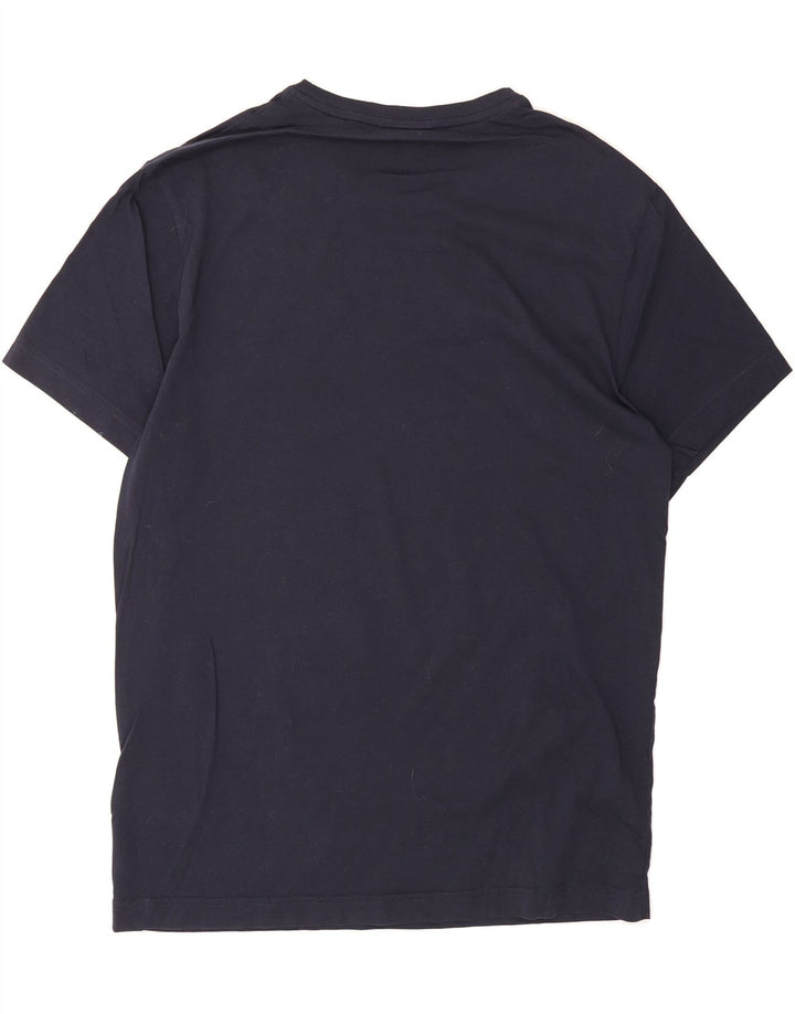 GANT Mens Graphic T-Shirt Top Medium Navy Blue Cotton Vintage Gant and Second-Hand Gant from Messina Hembry 