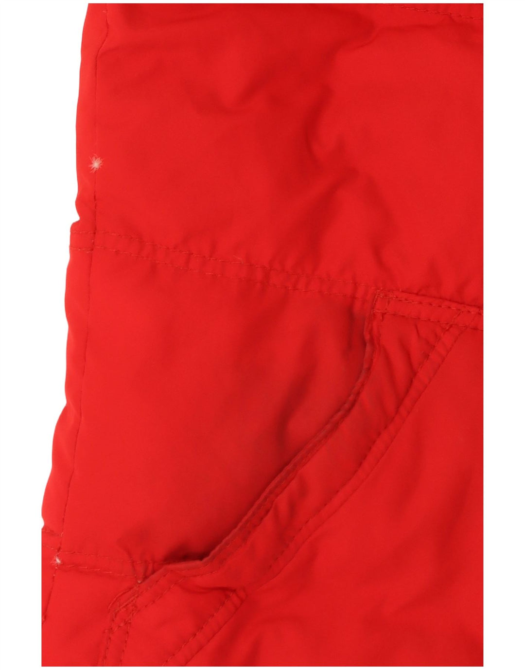 Hollister Mens Padded Gilet UK 40 Large Red Poliester