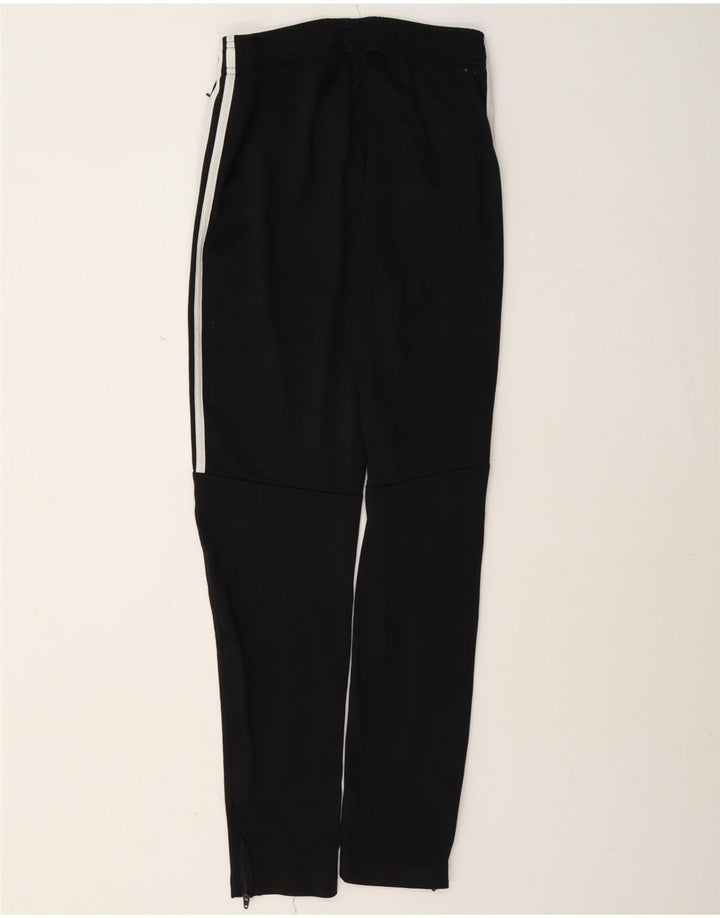 Pantaloni de trening Adidas Dri Fit pentru baieti 13-14 ani poliester negru