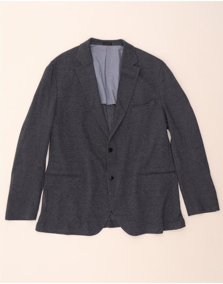 Massimo Dutti Jachetă pentru bărbați cu 2 nasturi EU 58 2XL Bumbac bleumarin