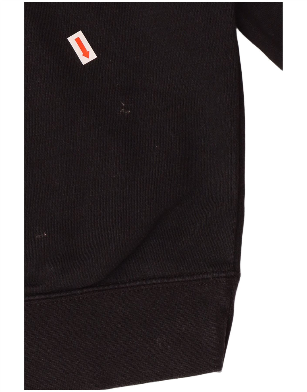 Pulover supradimensionat pentru femei Nike UK 10 Bumbac negru mic