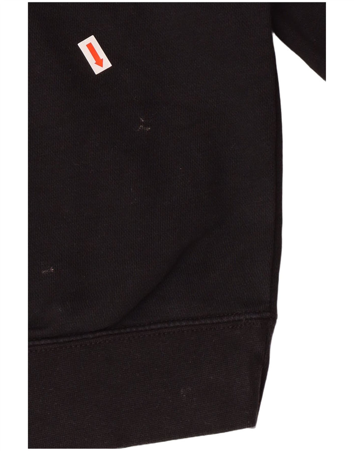 Pulover supradimensionat pentru femei Nike UK 10 Bumbac negru mic