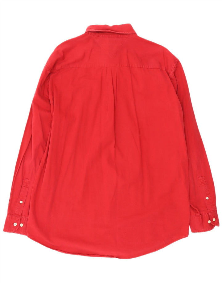 Cămașă pentru bărbați Tommy Hilfiger XL bumbac roșu