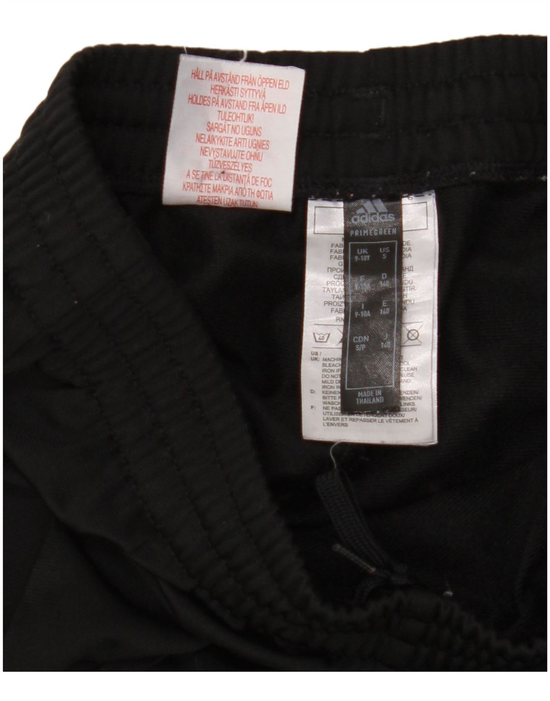 Pantaloni de trening ADIDAS Primegreen pentru băieți Pantaloni de jogging 9-10 ani negru