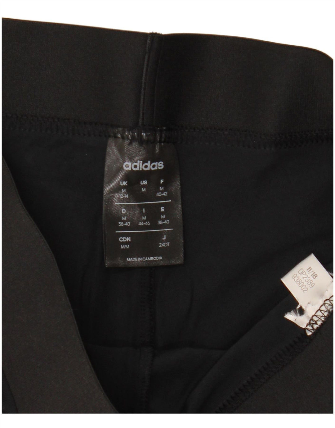 Leggings pentru femei Adidas UK 12/14 Medium Black