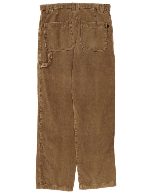 Pantaloni drepti pentru bărbați Asics din velur IT 48 Medium W32 L32 Bej Bumbac