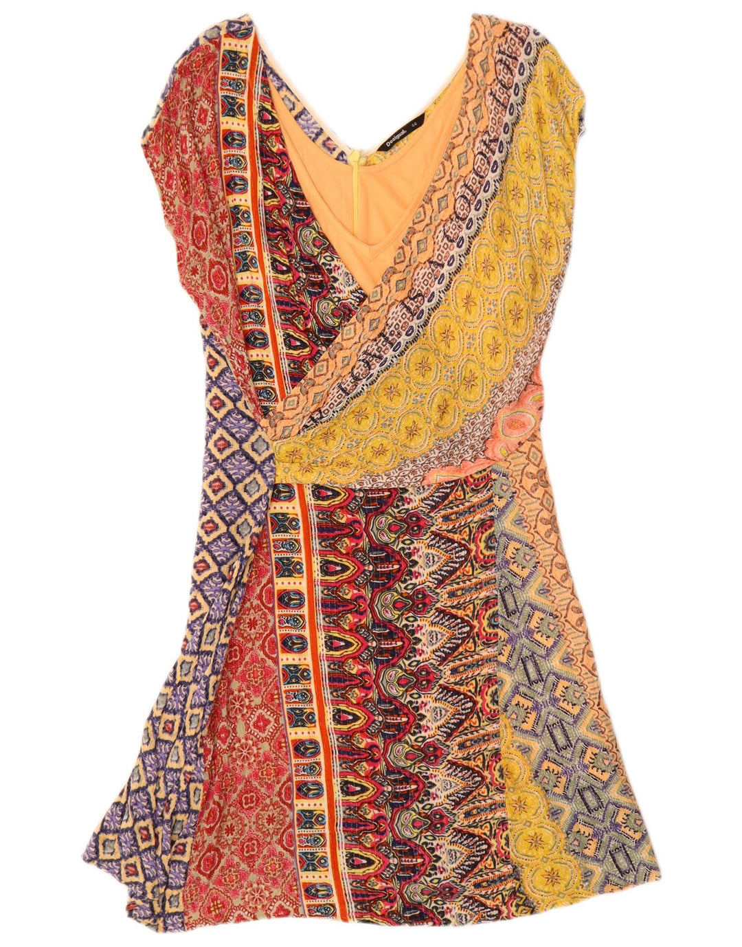 Rochie A-Line pentru femei Desigual EU 44 XL Multicolor Geometric