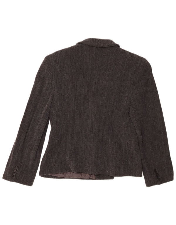 Blazer pentru femei Giorgio Armani IT 42 Medium Grey Pinstripe