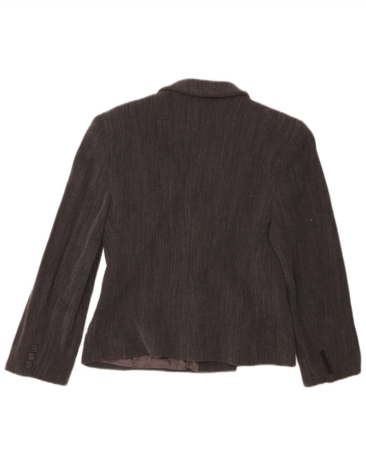 Blazer pentru femei Giorgio Armani IT 42 Medium Grey Pinstripe