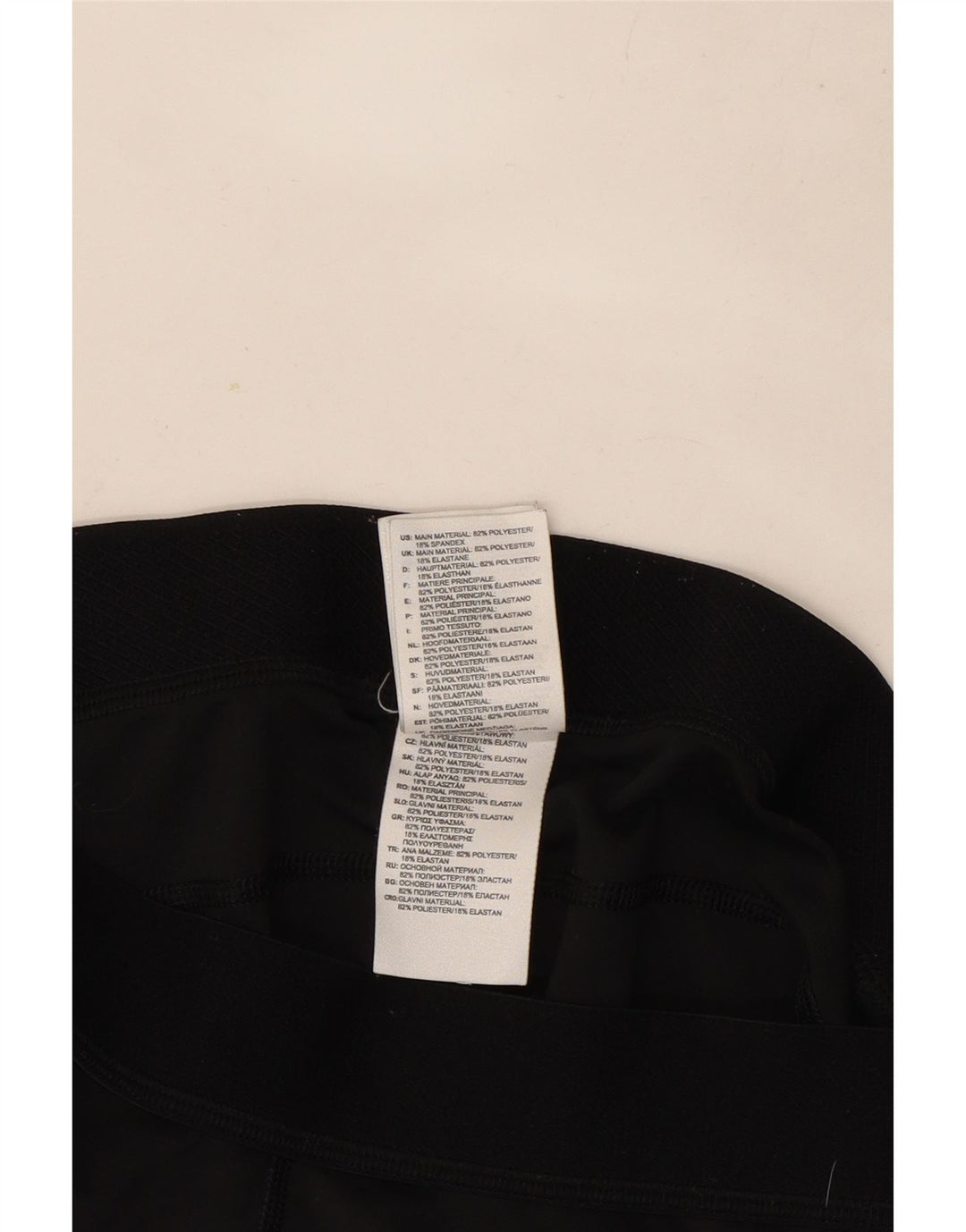 Leggings grafic Adidas pentru femei UK 12/14 Poliester mediu negru