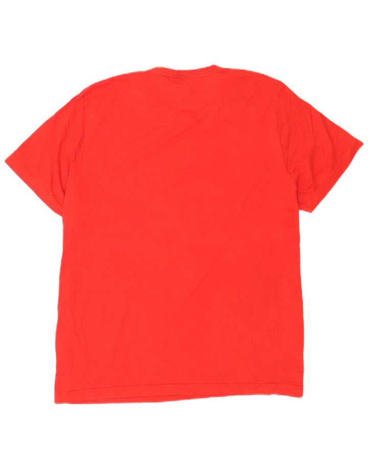 Tricou grafic Puma pentru bărbați Top 2XL bumbac roșu