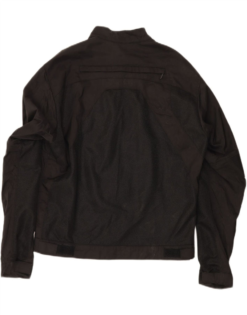 DAINESE Mens Racer Jacket IT 54 2XL Black Nylon Vintage Dainese and Second-Hand Dainese from Messina Hembry 